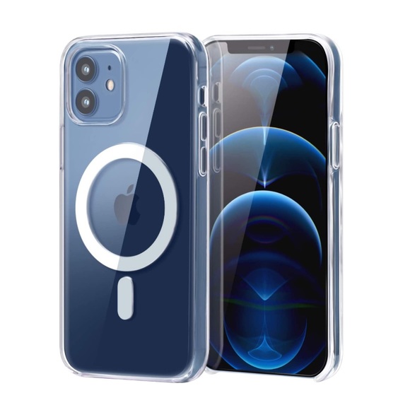 Apple iPhone 12 | 12 Pro Clear Case with MagSafe - Picture 1 of 10